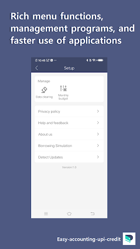 Easy-accounting-credit Screen 3