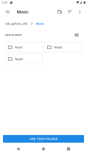 Android application JK Music Player screenshort