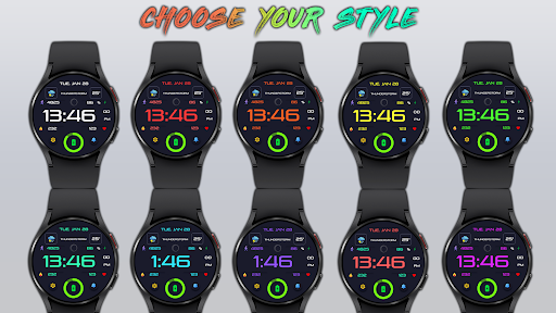 Lucina Digital Watch Face screenshot 0