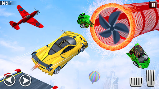 Android application Car Stunt Master: Car Games screenshort