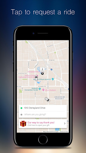 Android application Prime Time Shuttle screenshort