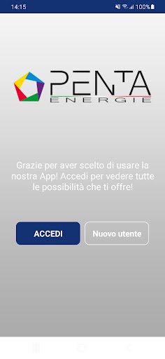 Android application PENTA ENERGIE screenshort