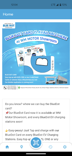 EV Station Pluz Blue Dot Screen 2