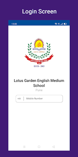 Android application Lotus Garden English Medium screenshort