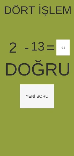 4 İşlem - Screenshot 2