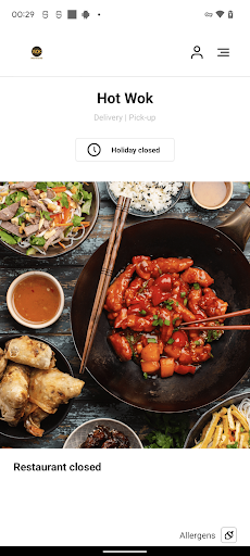 Android application Hot Wok screenshort