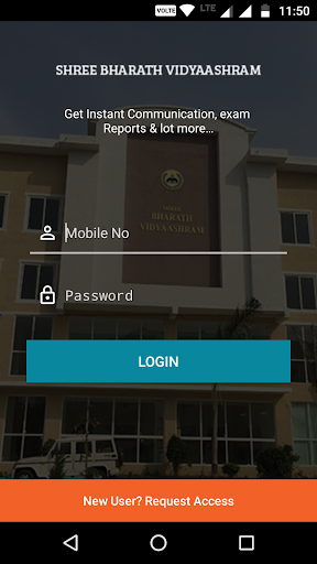 Android application Shree Bharath Vidyaashram screenshort