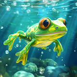 Pocket Frogs: Tiny Pond Keeper icon