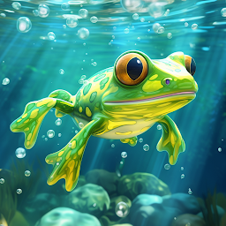 រូប​តំណាង Pocket Frogs: Tiny Pond Keeper