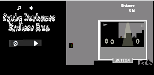 Android application Sqube Darkness Endless Run 2.0 screenshort