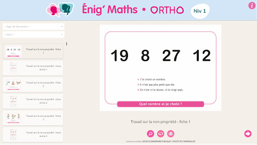 EnigMaths Ortho niveau 1 Screen 3