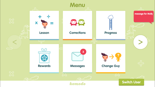Android application Komodo™ screenshort