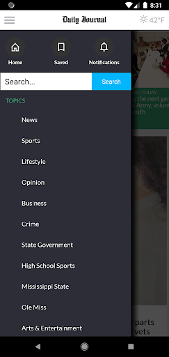 NE Mississippi Daily Journal Screen 3