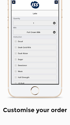 ISS World Online Ordering Screen 3