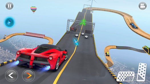 Sky Car Stunt Games 3D Racing screenshots 1