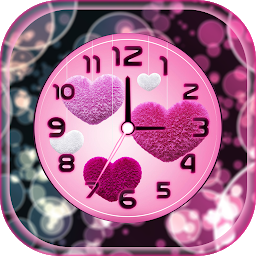 Kuvake-kuva Pink Clock Live Wallpaper