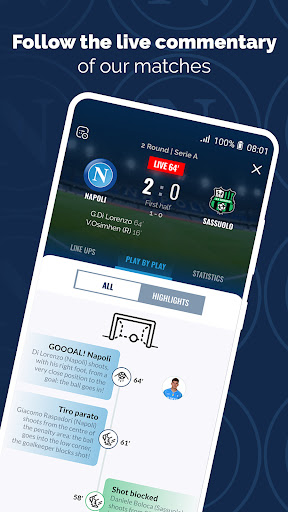 SSC Napoli - Official App Screen 3