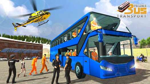 Screenshot 1 Prisoner Bus Transport: Prison android