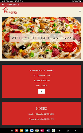 Hometowne Pizza Medina