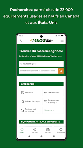 Android application AgricoleIdéal screenshort