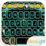 Cover Image of Unduh Neon Light Emoji Keyboard Skin 1.0.5 APK