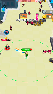 Cyber Wars: RPG Idle Shooter
