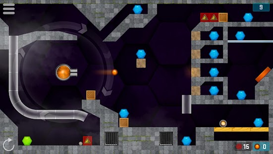 HEXASMASH 2 - Physics Puzzle Screenshot