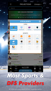 LineStar DFS - Daily Fantasy Sports Analytics