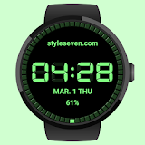 Digital Watch Face-7 for Wear OS by Google icon