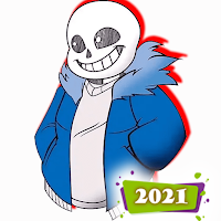 Sans UNDERTALE and DELTARUNE stickers for WhatsApp