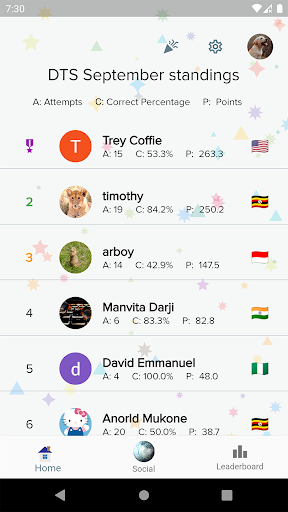 Daily Trivia Game Screen 2