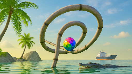 Adventure Ball Balancer Games screenshot 0