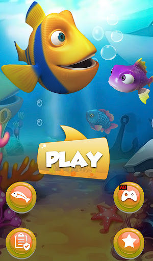 Android application Fish Run Adventure screenshort