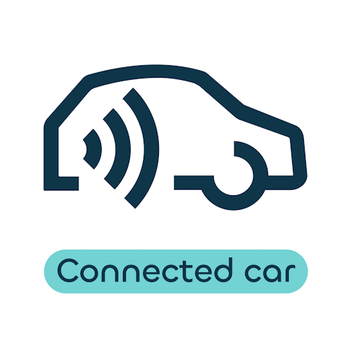 Connected car logo
