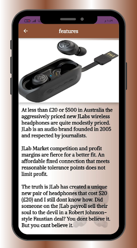 jlab Go Air help Screen 3