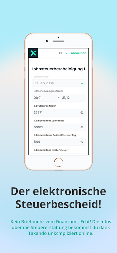 Taxando - German Tax Return Screen 3