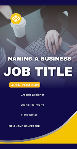 Firm Name Generator: Title Job Screen 2