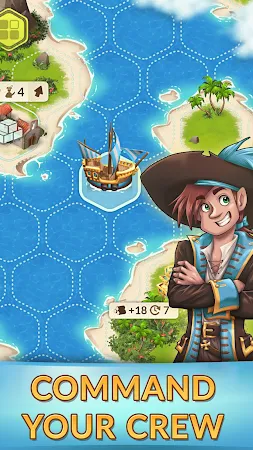 Game screenshot Puzzle Colony: Pirate Match‑3 mod apk
