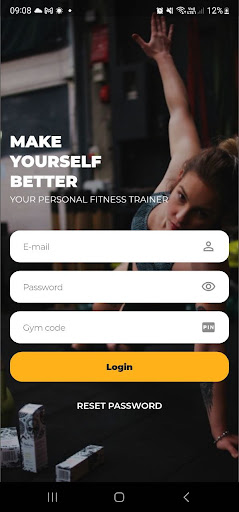 Android application FitnessTeam Workout screenshort