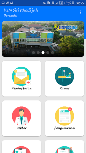 Android application SAPA RSM Siti Khodijah screenshort