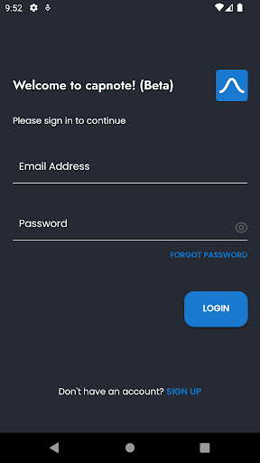 Capnote Screen 3