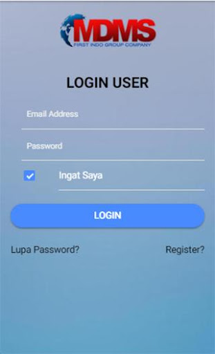 Android application MDMS - PT. First Indo Group screenshort