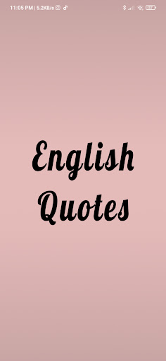 Android application English Quotes 2024 screenshort