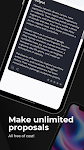screenshot of AI Proposal Writer