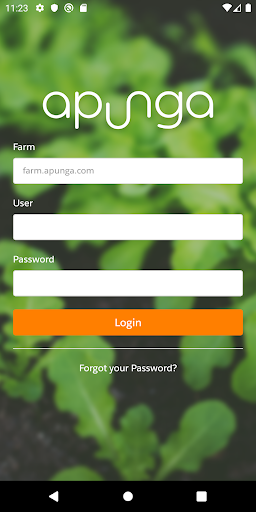 Android application apunga screenshort