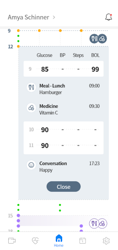 AVAdin Family (Dexcom) Screen 3