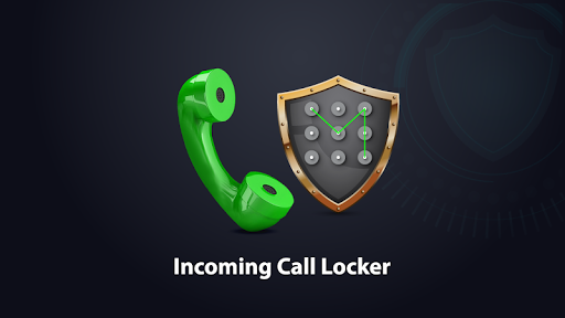 Android application Incoming Call Pin Locker screenshort