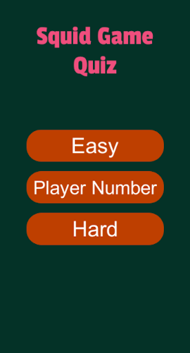 Android application Squid Game Quiz | TV Challenge screenshort