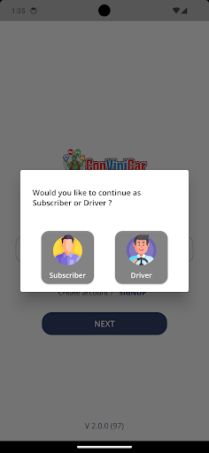ConViniCar Screen 2