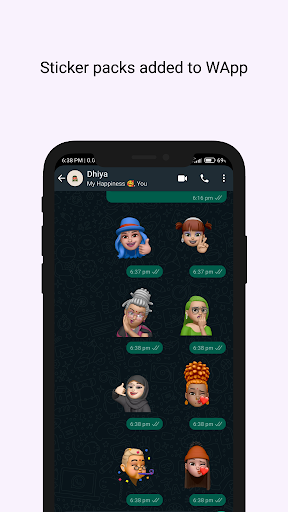One Memoji - Girl Screen 2